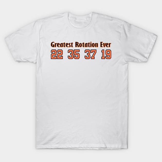 Baltimore Orioles 1971 rotation greatest ever T-Shirt by Retro Sports